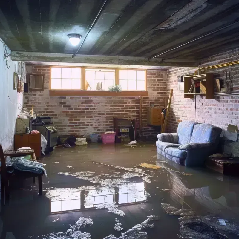 Flooded Basement Cleanup in Two Rivers, WI